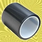 Карбонова Бронеплівка на авто "Карбон 5D" (10см) захисна плівка на пороги