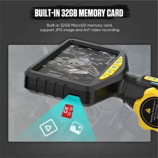 Бороскоп автомобільний Autool SVB305 Відеоскоп Ендоскоп поворотний професійний