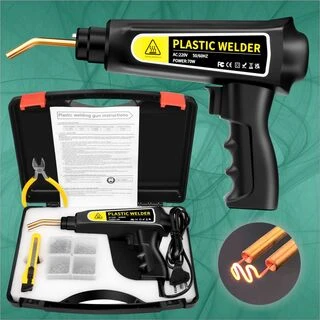 Паяльник для пластика PW-70 зі скобами 200шт Термостеплер