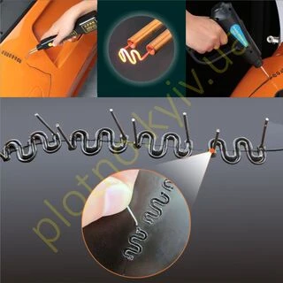 Скоби для термостеплера (гарячего пістолета) 1000шт Хвиля 0.6мм